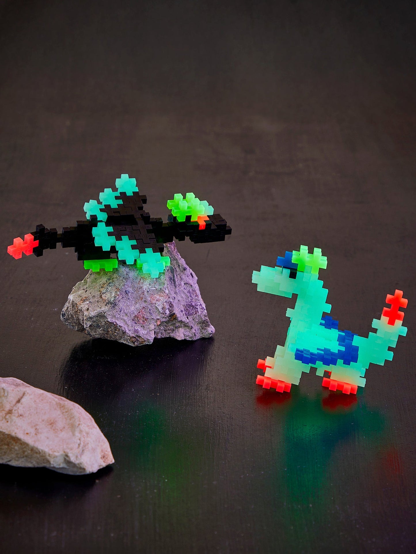 Plus Plus - Tube 100 stuks | Glow Dragon (4377)