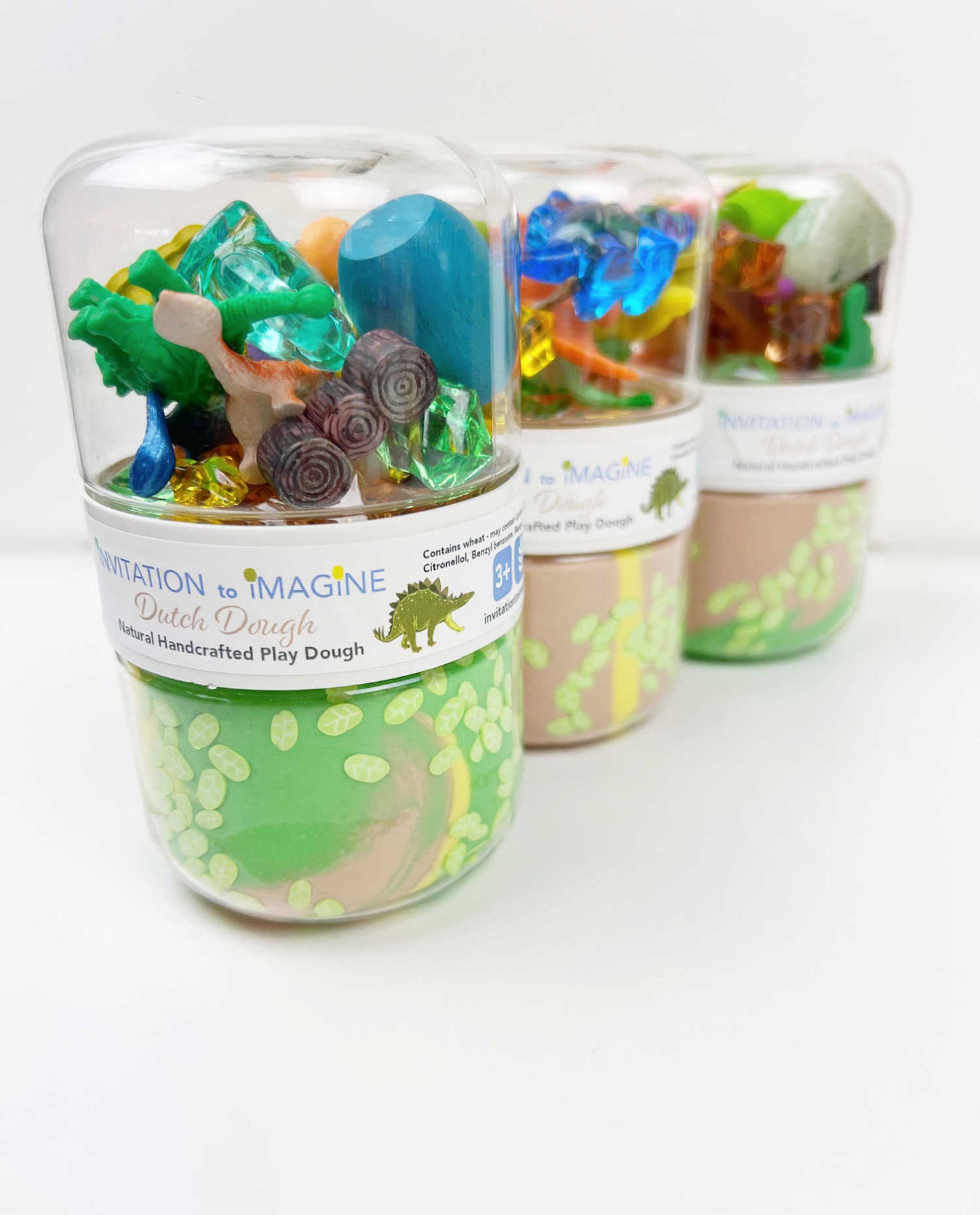 Invitation to Imagine - Play Dough Pot | Dino