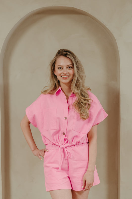 Blouse Eef | Roze