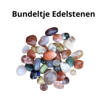 SensoryFun - Bundeltje Edelstenen | 80 gr.