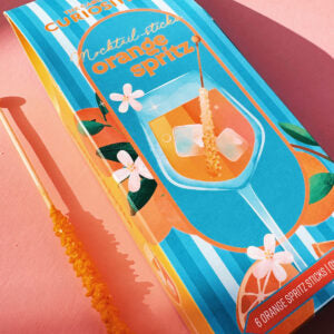 Mocktail sticks - Orange Spritz