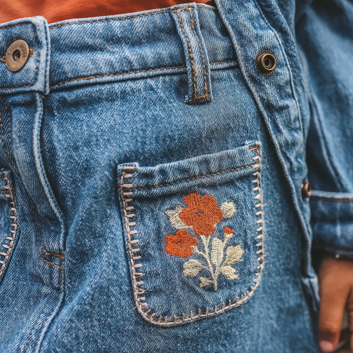 Your Wishes - Stretch Denim | Pocket Skirt