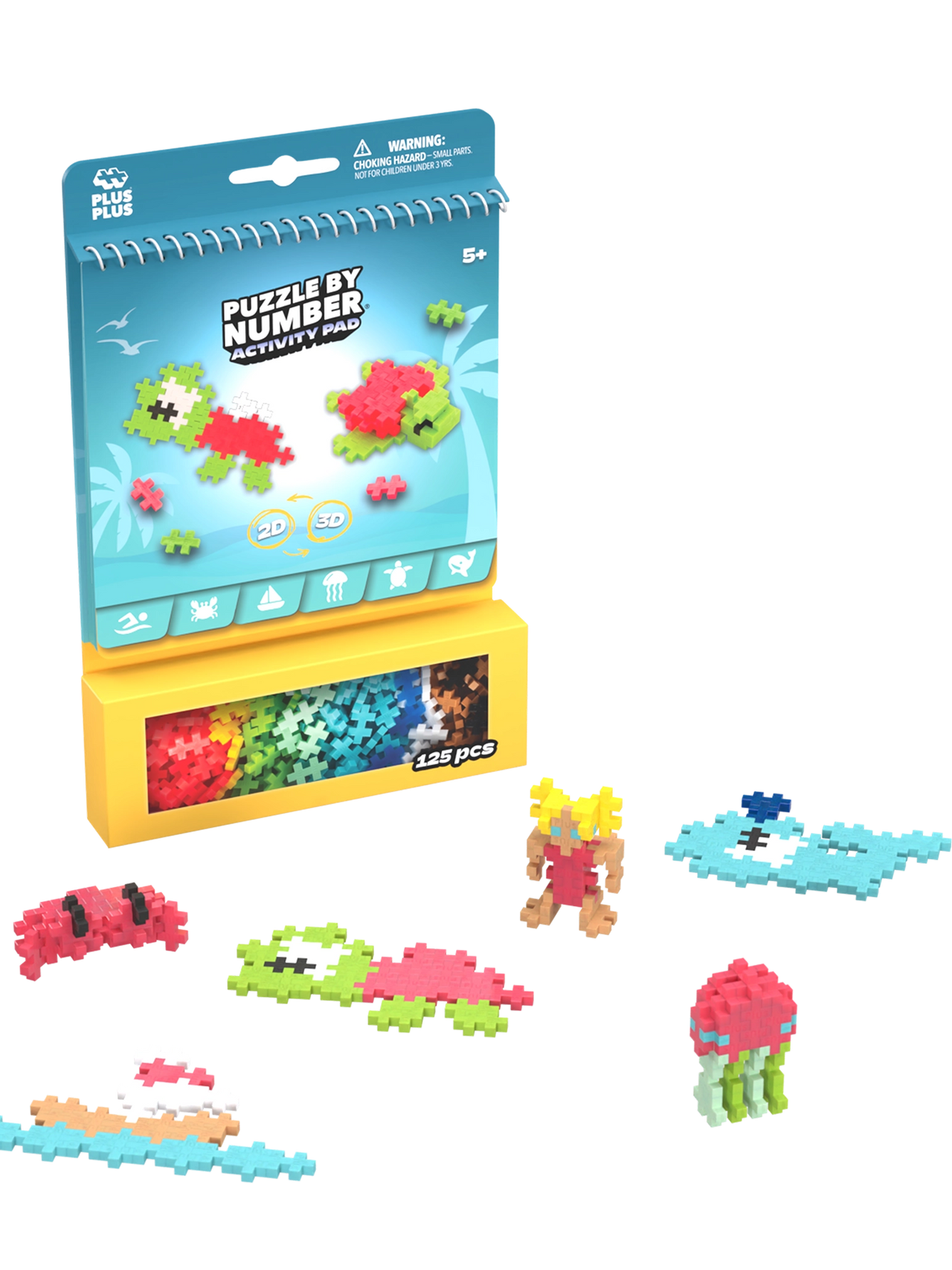 Plus Plus - Activity Pad | Oceaan (3991)