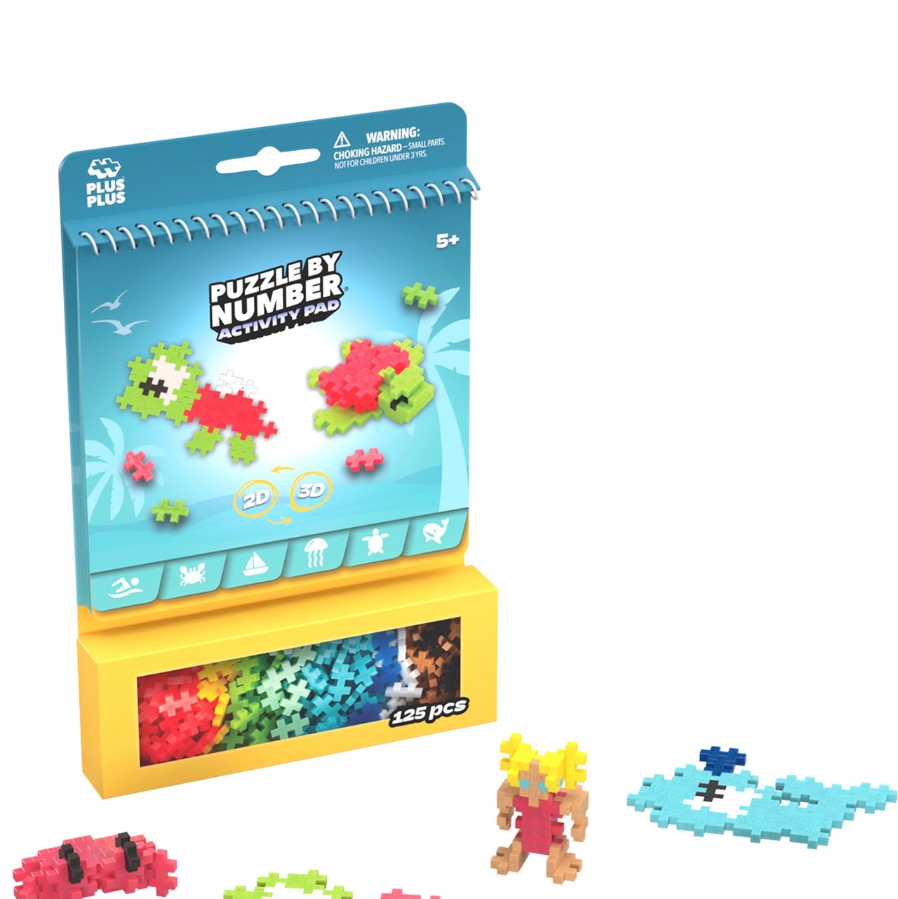 Plus Plus - Activity Pad | Oceaan (3991)