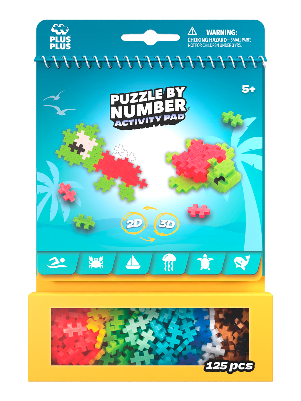 Plus Plus - Activity Pad | Oceaan (3991)