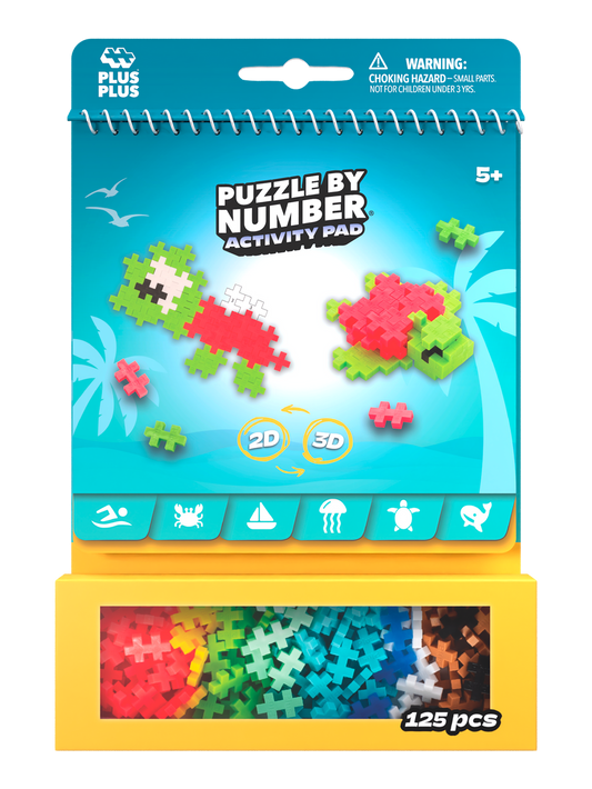 Plus Plus - Activity Pad | Oceaan (3991)