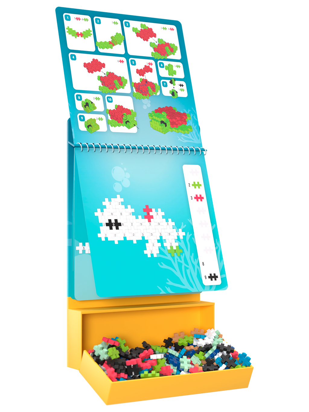 Plus Plus - Activity Pad | Oceaan (3991)