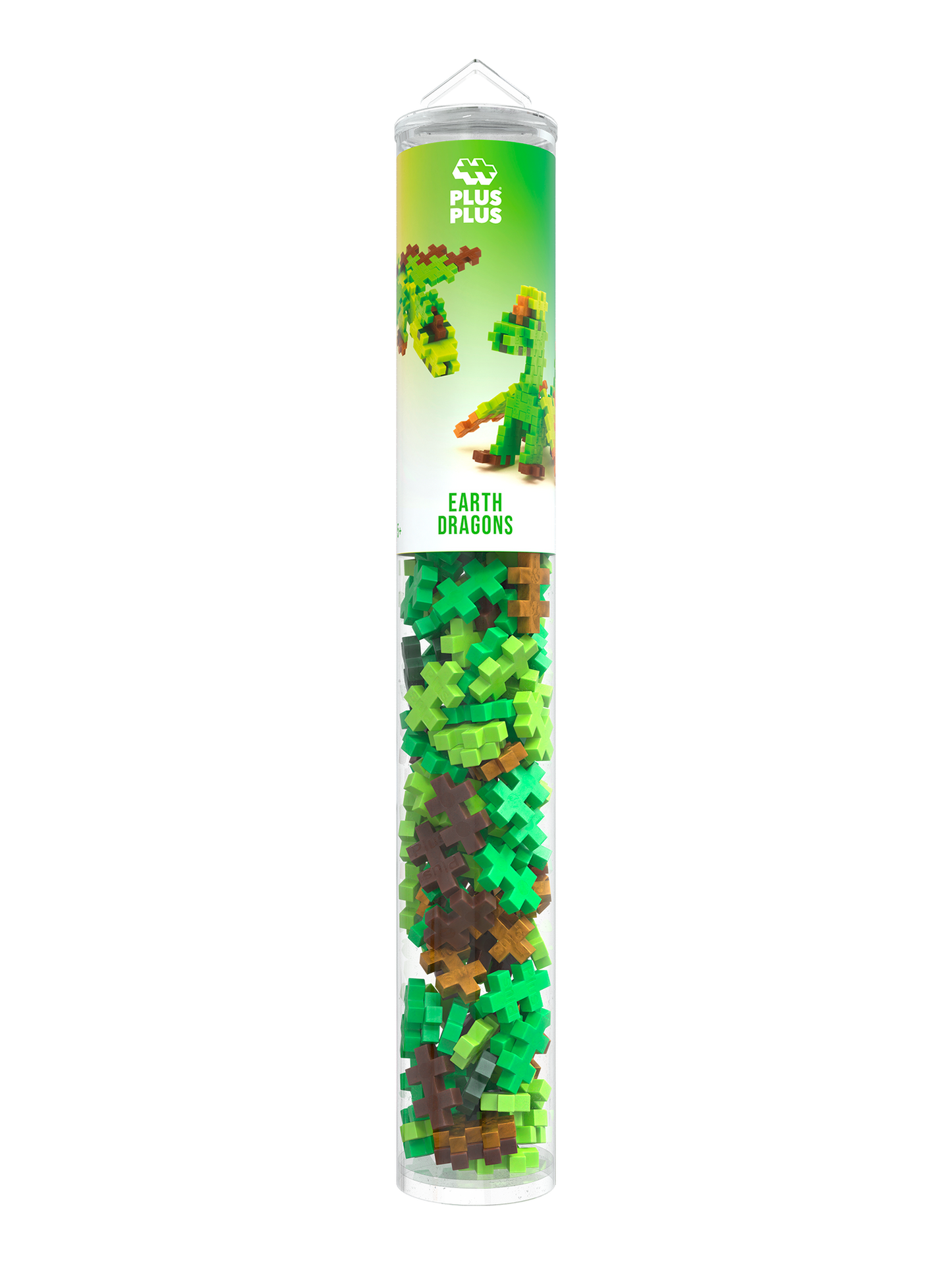 Plus Plus - Tube 100 stuks | Earth Dragon (4376)