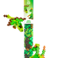 Plus Plus - Tube 100 stuks | Earth Dragon (4376)