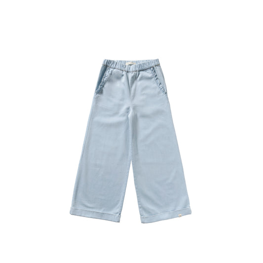 Your Wishes - Chambray | Ruffle Pants