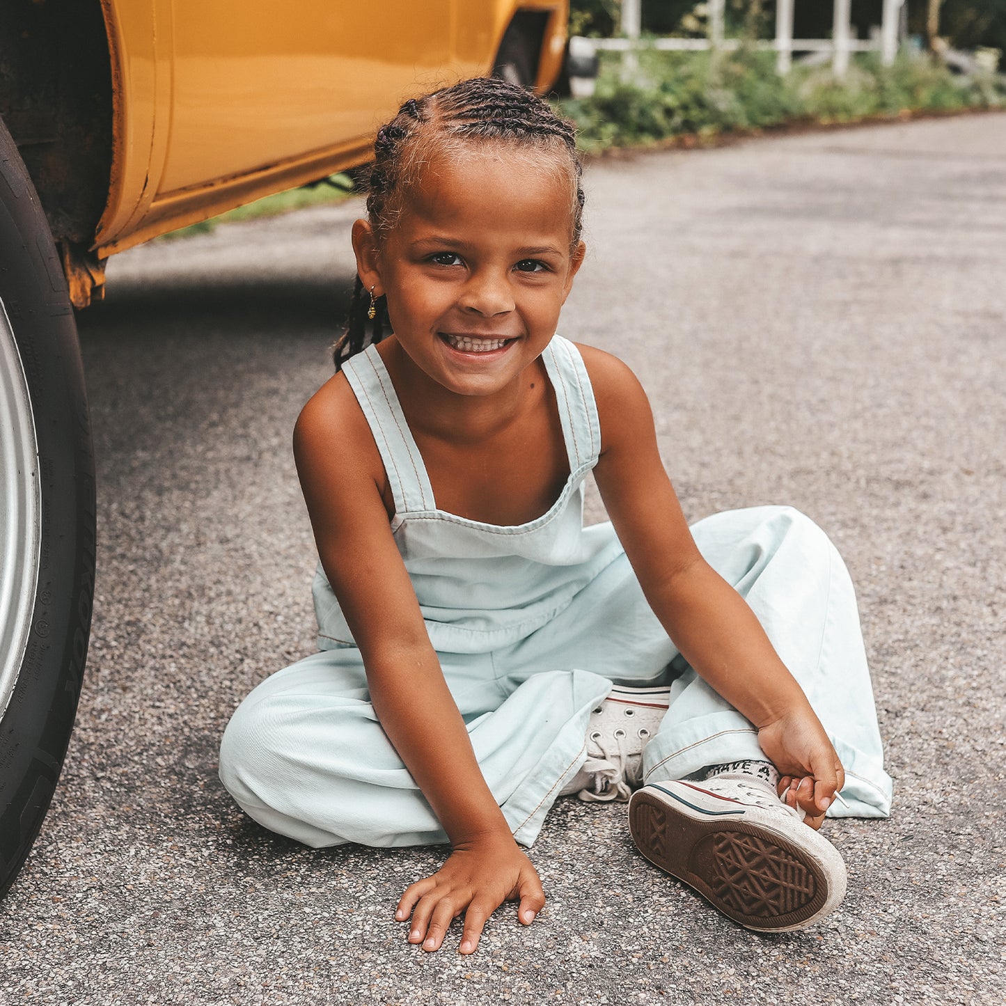 Your Wishes - Chambray | Ruffle Pants