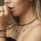 Issy Jewellery - Ketting | Brown Flower