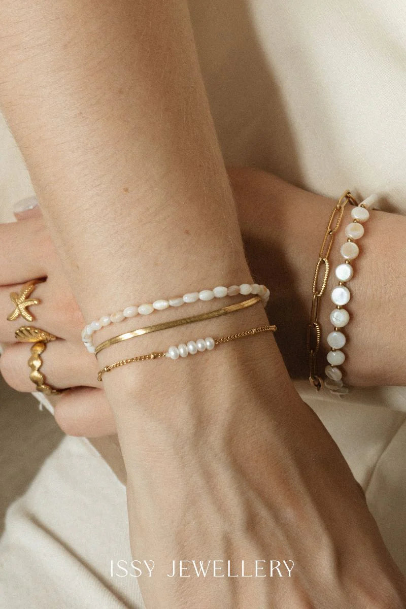Issy Jewellery - Armband | Round Shell