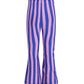 The New Chapter - Broek Flared Nena | Blue Pink Stripes