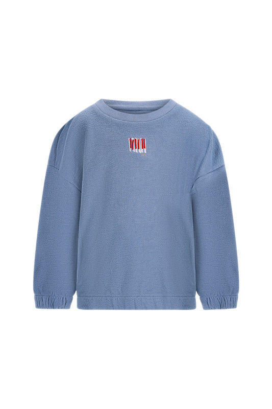 The New Chapter - Sweater Bobbie | Blauw Giant Steps
