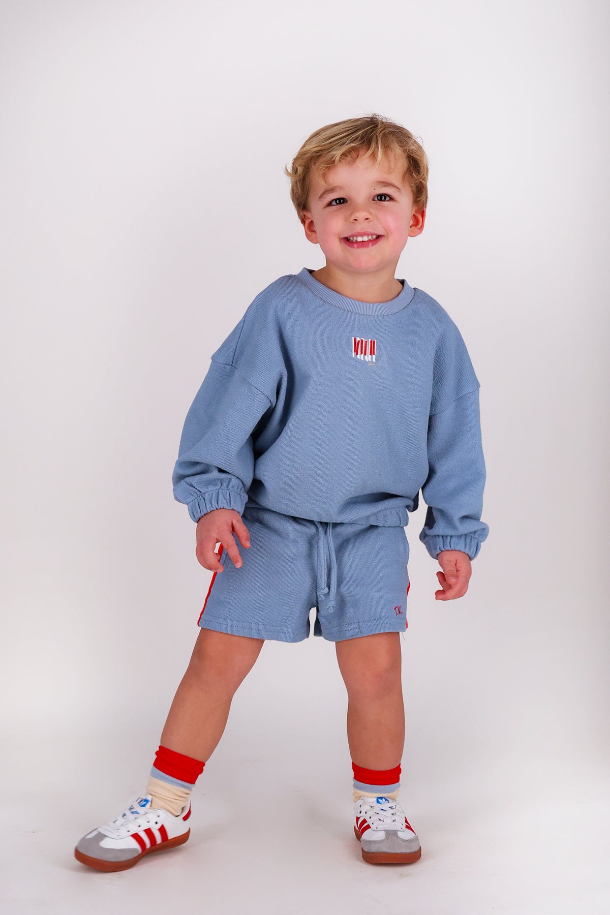 The New Chapter - Sweater Bobbie | Blauw Giant Steps