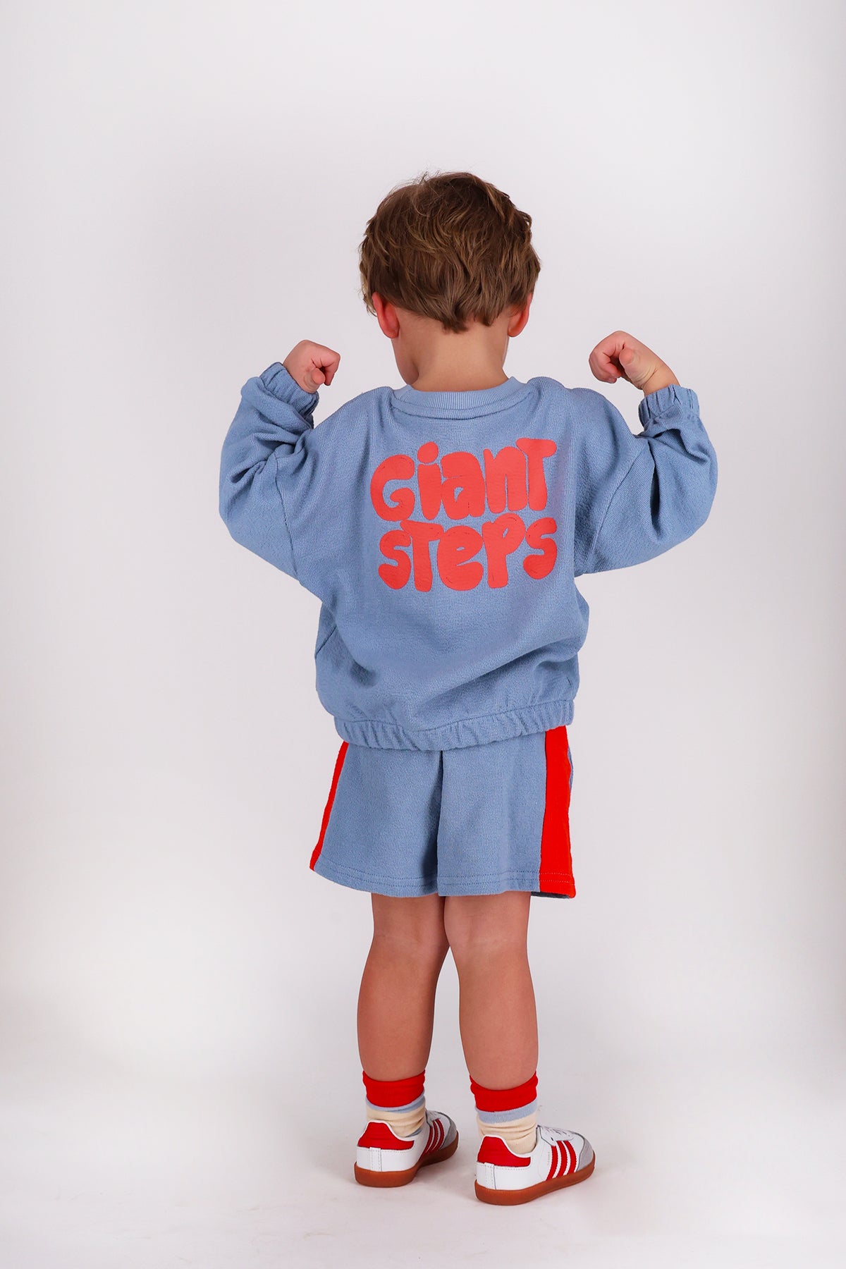 The New Chapter - Sweater Bobbie | Blauw Giant Steps