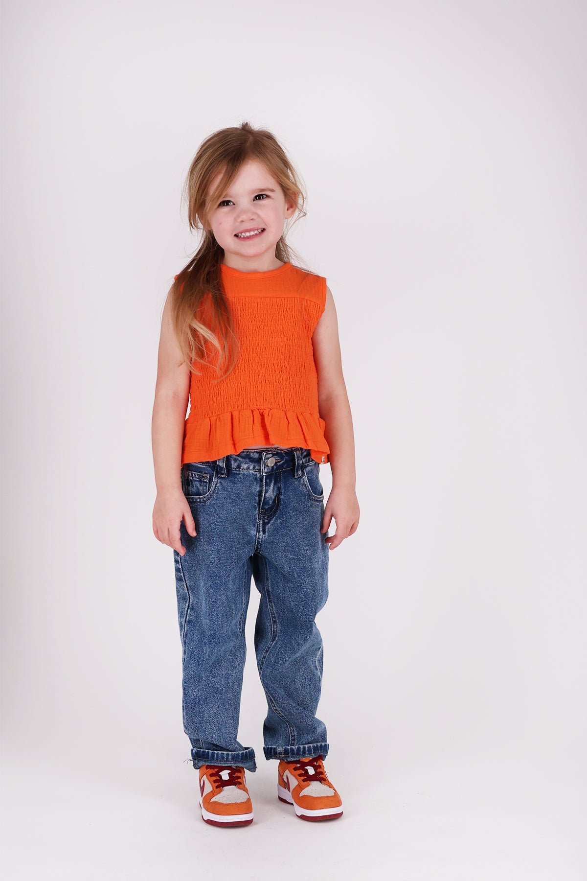 The New Chapter - Melle Top | Rood Oranje