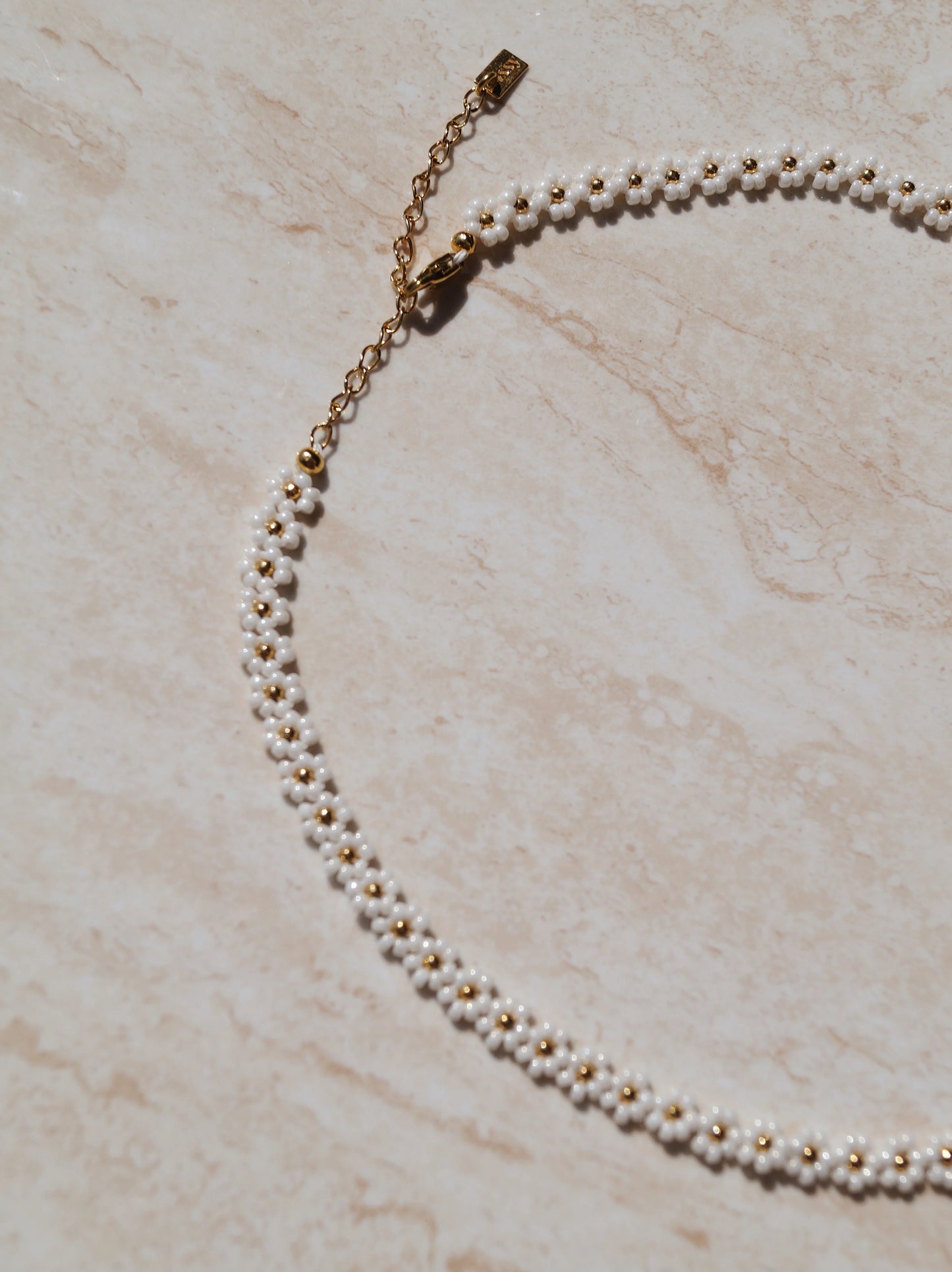 Issy Jewellery - Ketting | White Flower