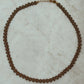 Issy Jewellery - Ketting | Brown Flower