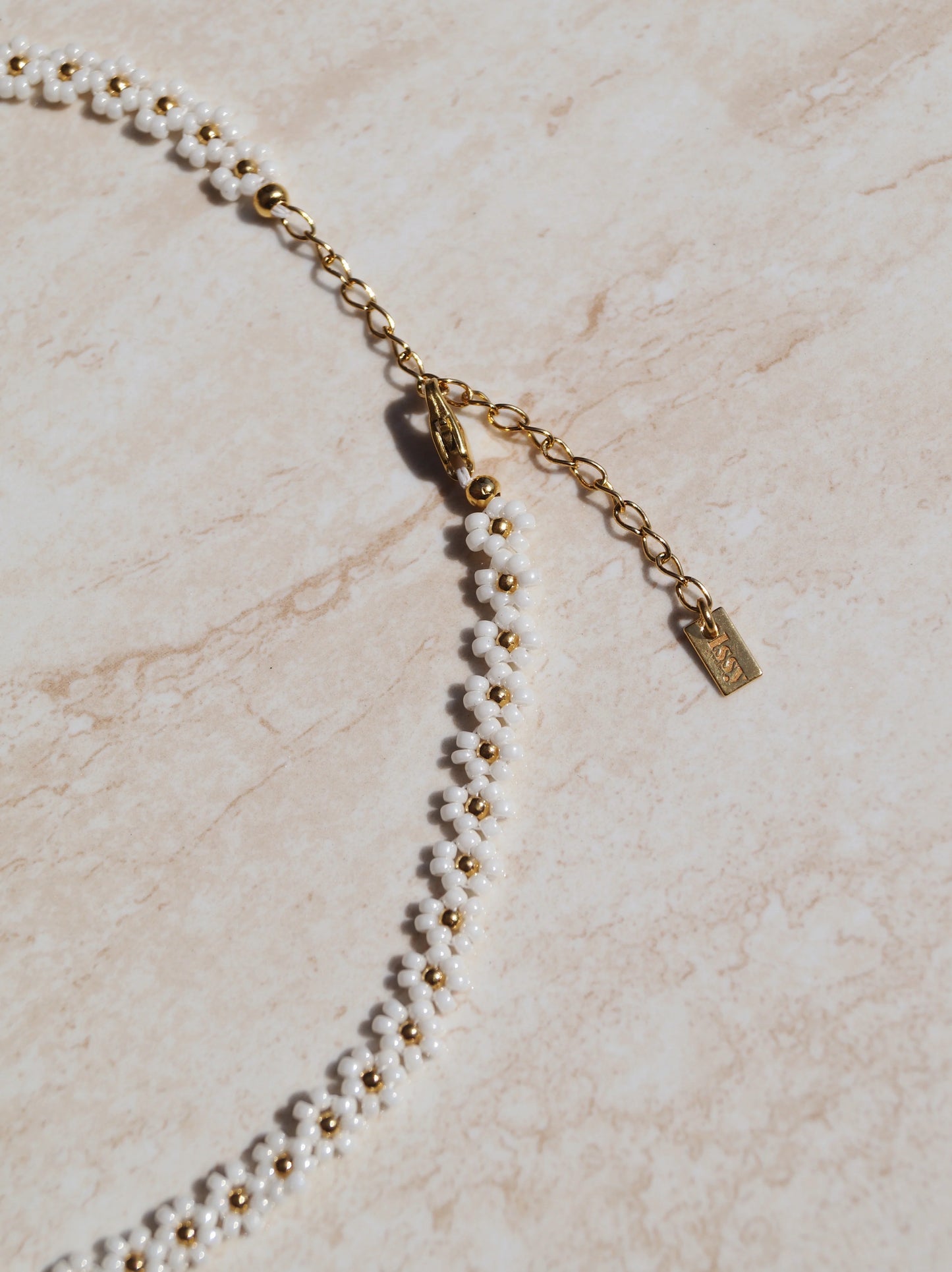 Issy Jewellery - Ketting | White Flower
