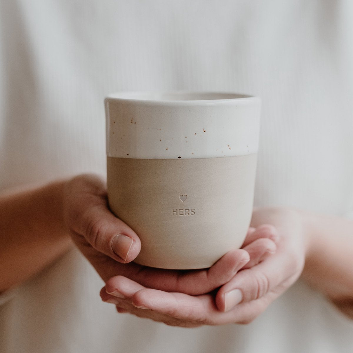 Keramieken beker - Hers