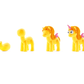 Hey Clay - Rainbow Unicorns Sunny (3 potjes)