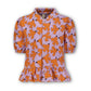 The New Chapter - Blouse Abbey | Lila oranje Birdie