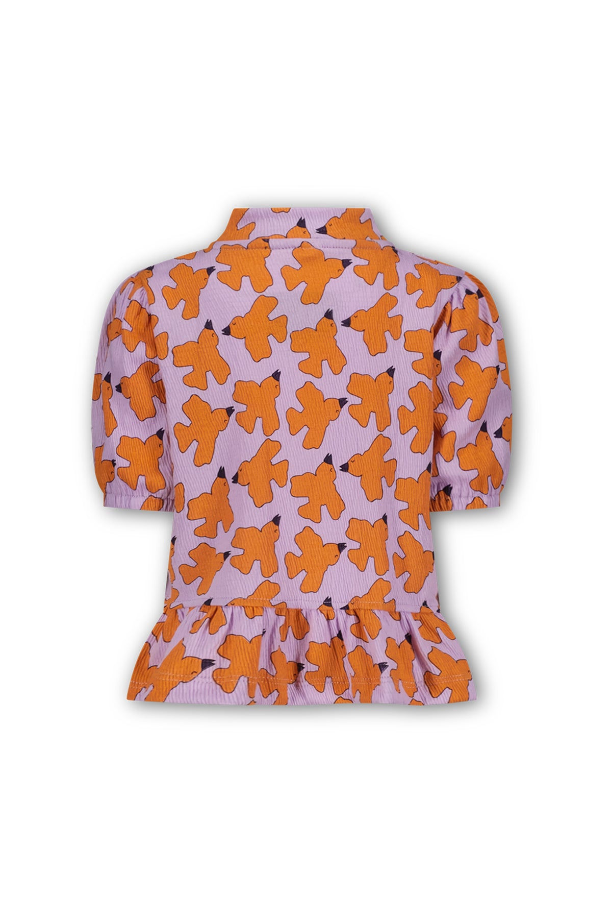 The New Chapter - Blouse Abbey | Lila oranje Birdie