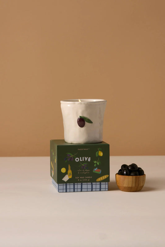 Paddywax - Fig & Olive Candle | Bistro 8 oz