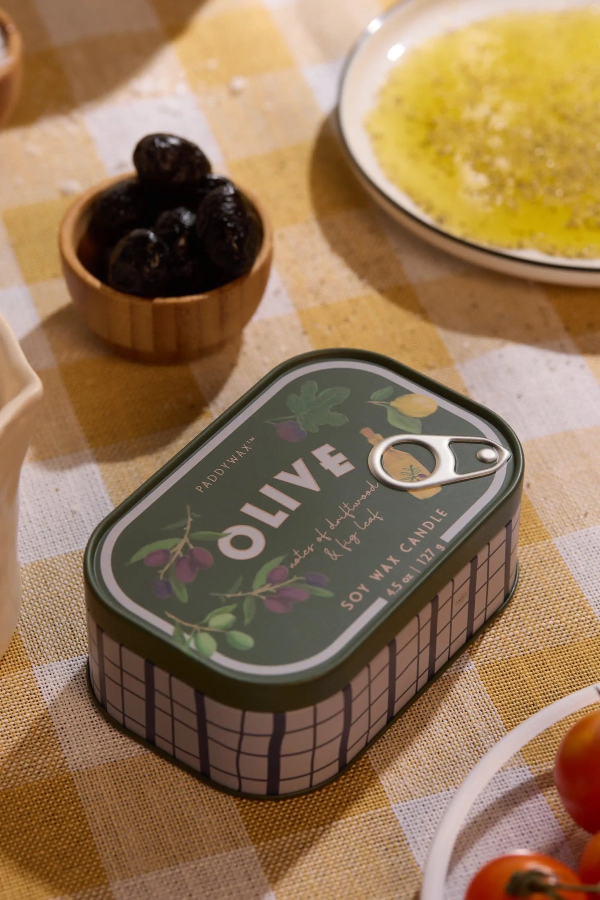 Paddywax - Fig & Olive Tin Candle | Bistro 4.5 oz