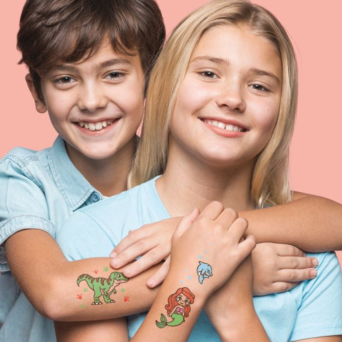 Kids Tattoo - stempel Zeemeermin