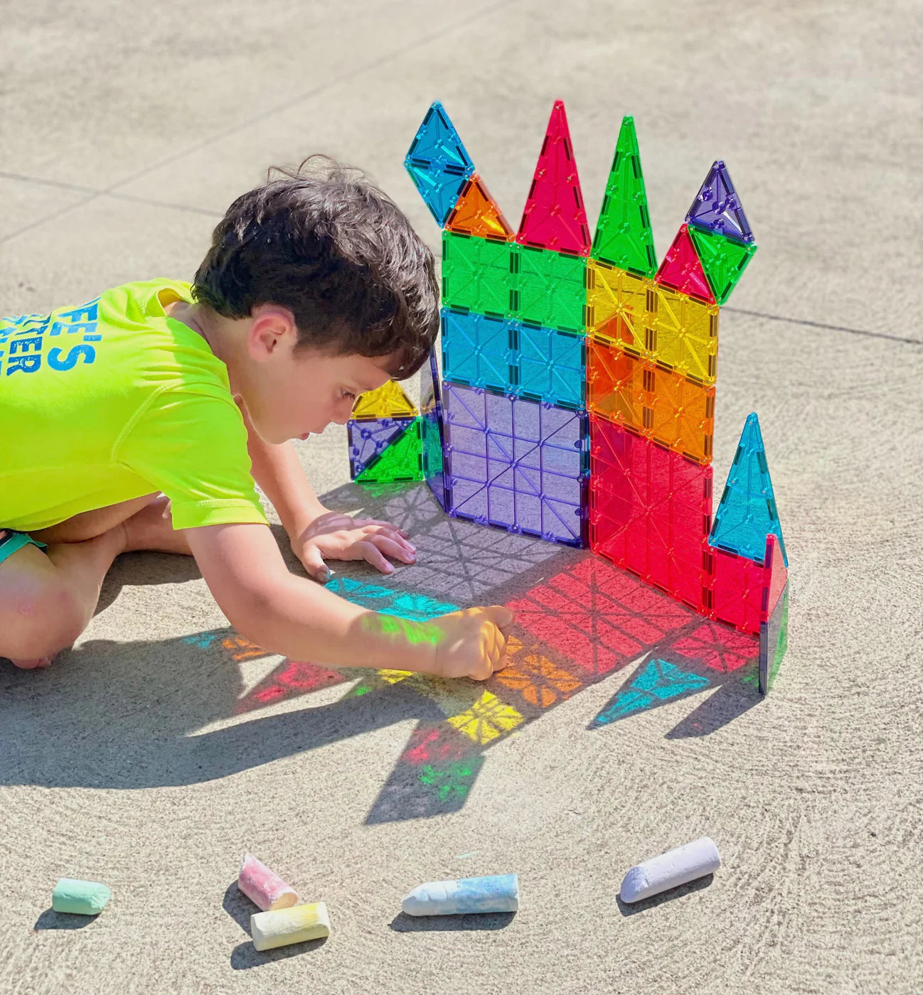 MAGNA-TILES® - Clear color set (32 stuks)