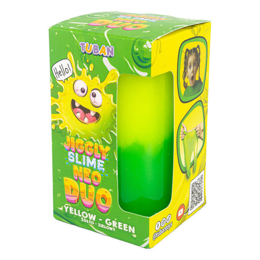 Tuban- Jiggly Slijm Neo Duo | Geel/groen