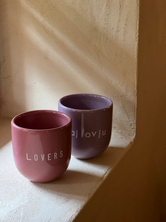 Keramieken beker - Lovers
