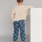 Your Wishes - Denim Check