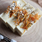 Natuurlijk zeep - Calendula (met kokosmelk, vegan en palmolievrij)