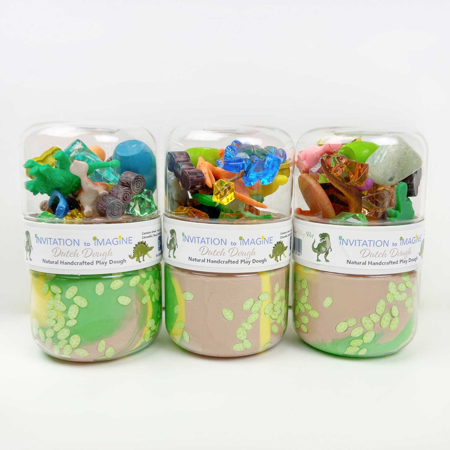 Invitation to Imagine - Play Dough Pot | Dino