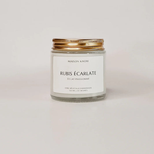 Maison Kaori - Geurkaars | Scarlet Ruby
