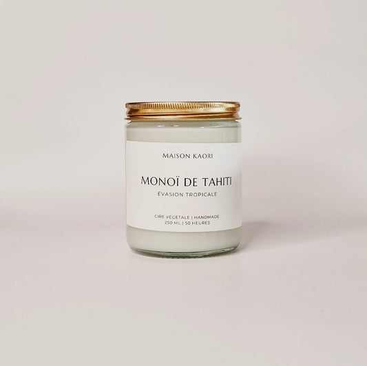 Maison Kaori - Geurkaars | Monoï de Tahiti