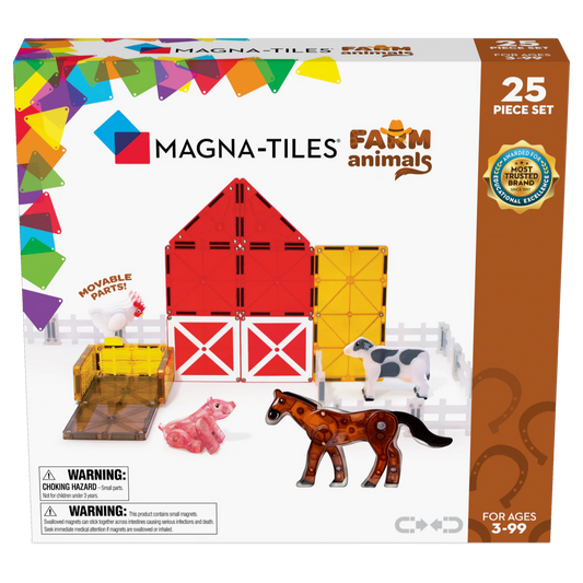 MAGNA-TILES® - Farm Animals (25 stuks)