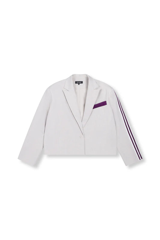 Refined Department - Oversized Creamy White Blazer | JACKIE BLAZER