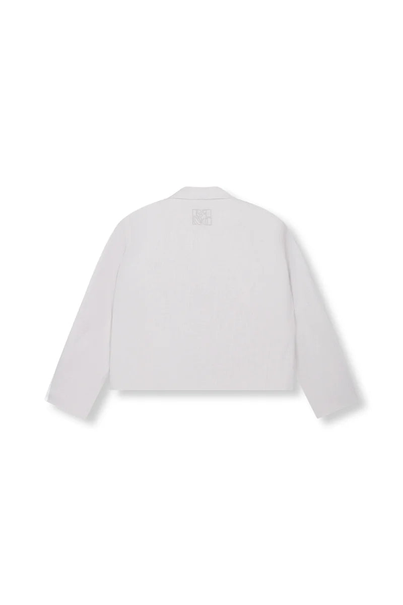 Refined Department - Oversized Creamy White Blazer | JACKIE BLAZER