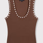 Refined Department - Singlet | Bente bruin