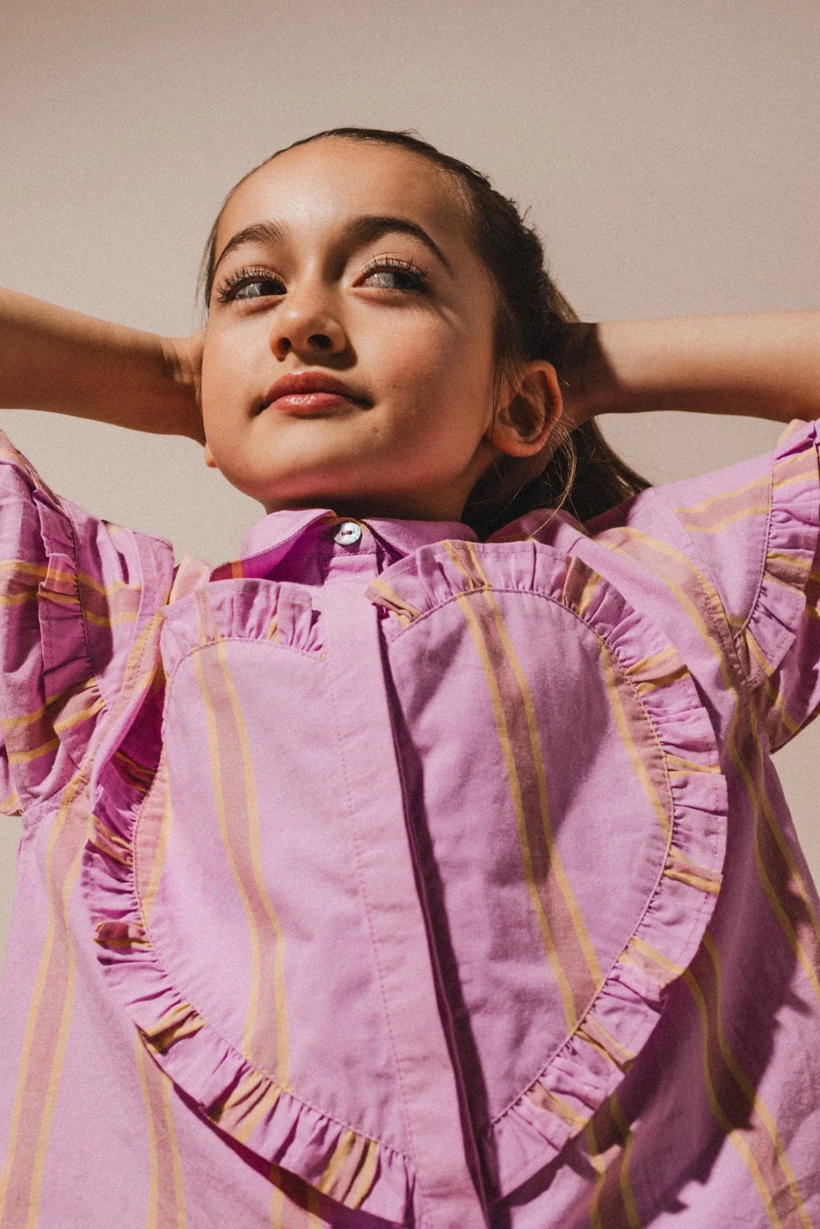 Labo de Colores - Blouse Santel | Pink mulberry multi