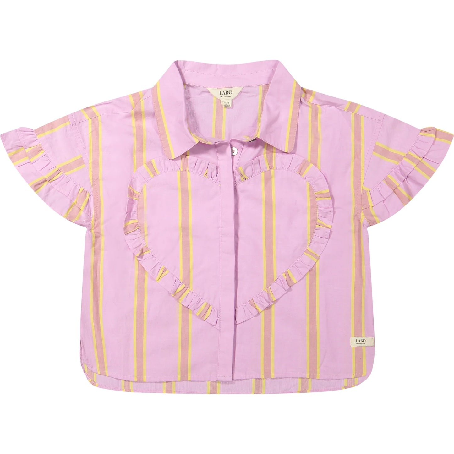 Labo de Colores - Blouse Santel | Pink mulberry multi