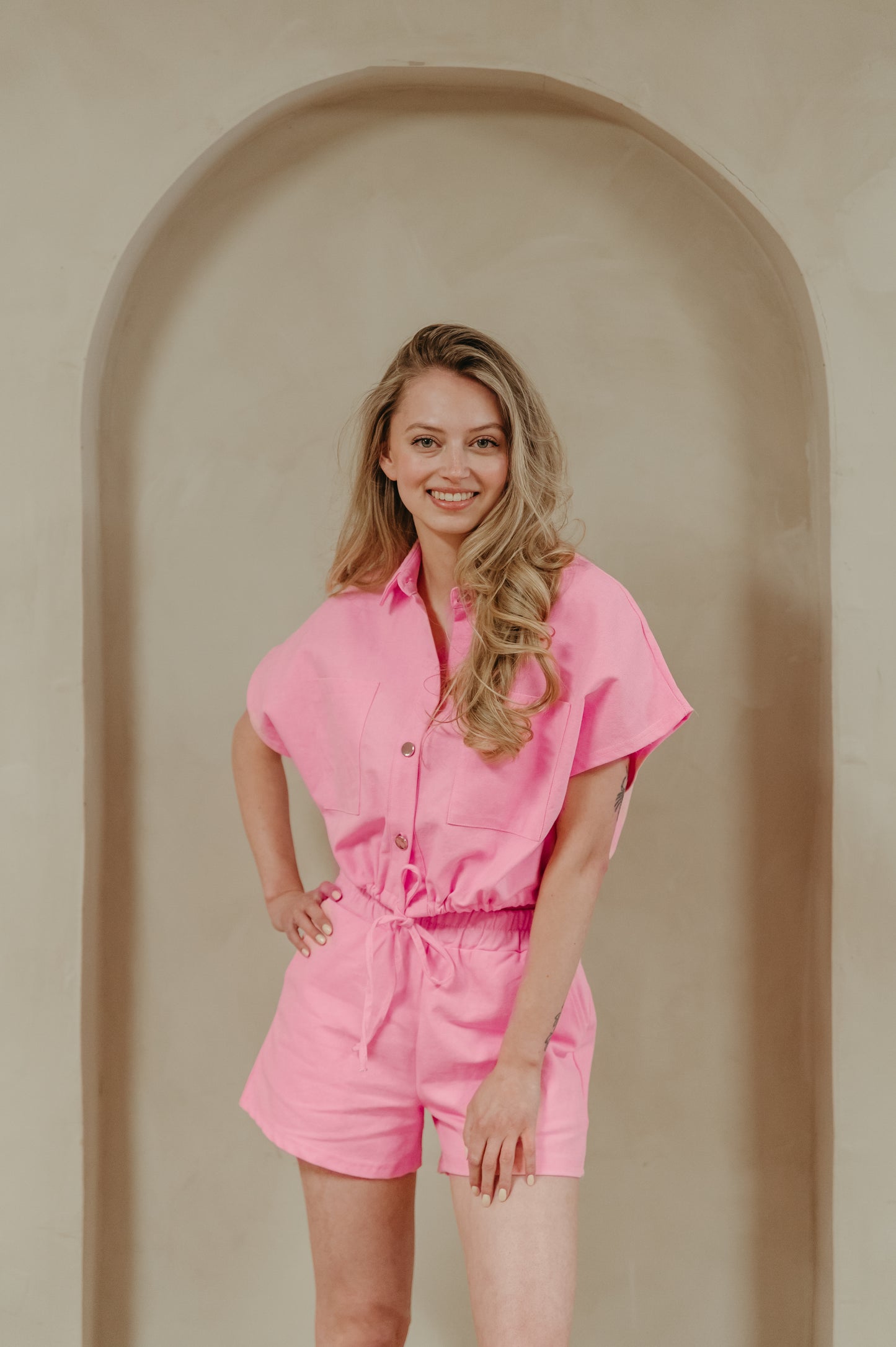 Blouse Eef | Roze