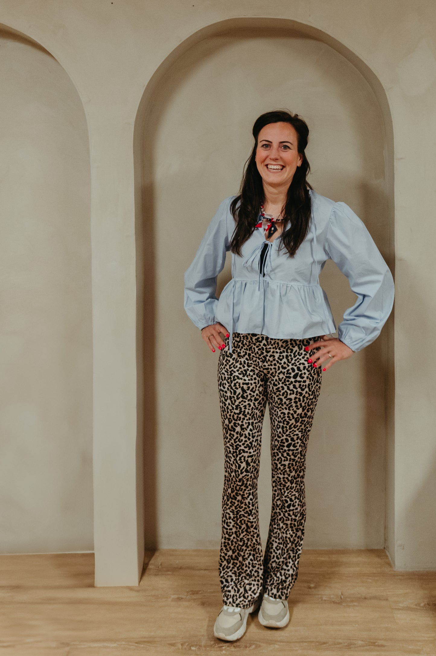 Blouse - Saskia | Licht Blauw