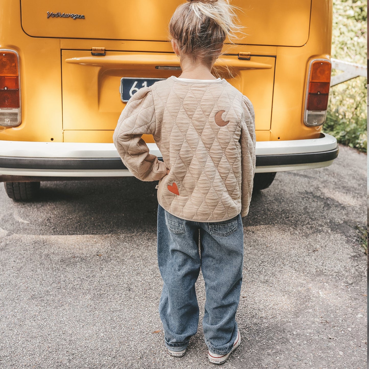 Your Wishes - Quilted Jersey Embroidered Jacket | Dune