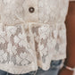 Your Wishes - Blouse Floral Lace | White Swan